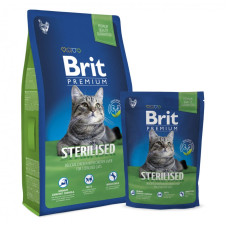 Сухий корм для кішок Brit Premium Cat Sterilized Сухий корм для кішок Brit Premium Cat Sterilized