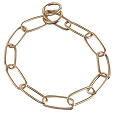 Ошейник для собак Sprenger Extra Long Link 4 мм полированная латунь