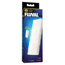 Губка Fluval Foam Filter Block 2 шт (для акваріумного фільтра Fluval 204/205/206/304/305/306) (A222)