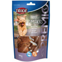 Ласощі для собак Trixie Premio Rabbit Drumsticks кролик, 100 гр (31546) Ласощі для собак Trixie Premio Rabbit Drumsticks кролик, 100 гр (31546)