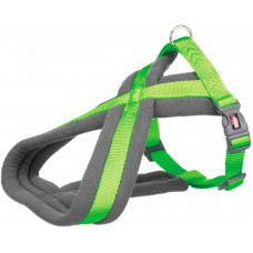 Шлея для собак Trixie Premium туристическая ярко-зелёная