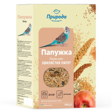 Корм для молодих хвилястих папуг Природа папужки Юніор, 500 г (PR241082)