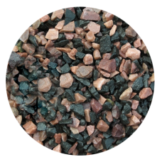 Грунт для акваріума Nechay ZOO чорно-рожевий середній