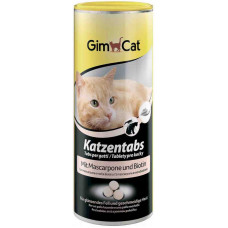 Лакомство для кошек GimCat Katzentabs маскарпоне/биотин, 425 гр (G-408064) Лакомство для кошек GimCat Katzentabs маскарпоне/биотин, 425 гр (G-408064)