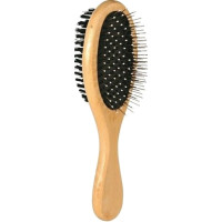 Расческа-щетка для собак и кошек Trixie двойная овальная (2315) Расческа-щетка для собак и кошек Trixie двойная овальная (2315)