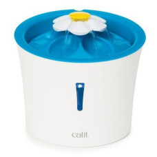 Поїлка-фонтан для кішок Catit Flower Fountain з LED підсвічуванням 3 л (43747W)