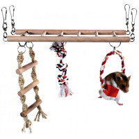 Мост для грызунов Trixie подвесной с канатами (6274)