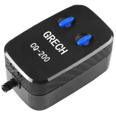 Компресор для акваріума двоканальний SunSun CQ-200