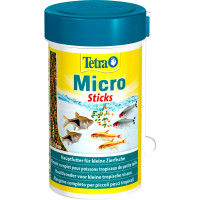 Корм для маленьких рыбок Tetra Micro Sticks, микро палочки, 100 мл (277526) Корм для маленьких рыбок Tetra Micro Sticks, микро палочки, 100 мл (277526)
