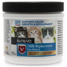 Сухий замінник котячого молока для кошенят Nutri-Vet Milk Replacement 0,17 кг (99877)
