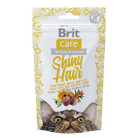Ласощі для кішок Brit Care Functional Snack Shiny Hair 50 г (для шкіри і вовни) (111264/1388) Ласощі для кішок Brit Care Functional Snack Shiny Hair 50 г (для шкіри і вовни) (111264/1388)