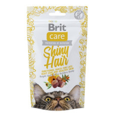 Ласощі для кішок Brit Care Functional Snack Shiny Hair 50 г (для шкіри і вовни) (111264/1388) Ласощі для кішок Brit Care Functional Snack Shiny Hair 50 г (для шкіри і вовни) (111264/1388)