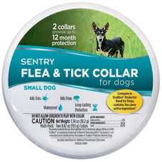 Нашийник від бліх та кліщів для собак малих порід Sentry Flea Tick Small