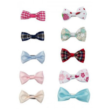 Заколка-бантик для собак Trixie з металевою застібкою, 10 шт (2296)