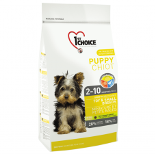 1st Choice Сухий корм для цуценят Toy and Small Puppy Chicken