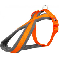 Шлея для собак Trixie Premium туристическая папайя