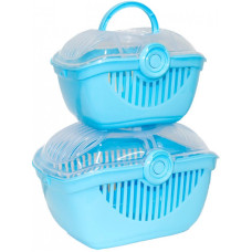 Переноска для собак і котів Moderna Top Runner яскраво-блакитна