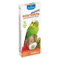 Колосок Коктейль для хвилястих папуг (гібіскус, чумиза, кокос), 90 г (PR240095) Колосок Коктейль для хвилястих папуг (гібіскус, чумиза, кокос), 90 г (PR240095)