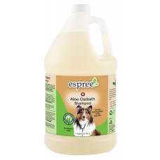 Шампунь для собак з чутливою шкірою та при себореї ESPREE Aloe Oatbath Medicated Shampoo 3,79 л Шампунь для собак з чутливою шкірою та при себореї ESPREE Aloe Oatbath Medicated Shampoo 3,79 л