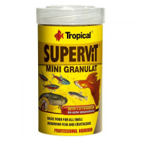 Корм для аквариумных рыб Tropical в гранулах Supervit Mini Granulat