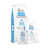 Сухий корм для цуценят Brit Care GF Junior Large Breed Salmon