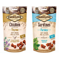 Ласощі для кішок Carnilove Cat Semi Moist Snack, 50 г