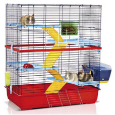 Клітка для гризунів Imac Double 100, червона