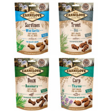 Ласощі для собак Carnilove Dog Semi Moist 200 гр