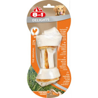 Кістки для собак 8 in 1 Delights Bone з курячим м'ясом Кістки для собак 8 in 1 Delights Bone з курячим м'ясом
