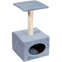 Когтеточка для кішок Природа Д11 з будкою велика, сіра (PR740310)