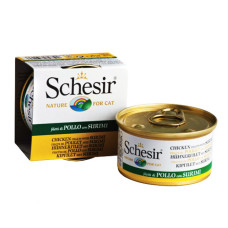 Консерви для кішок Schesir Chicken Surimi Філе курки з Сурімі 0,085 кг Консерви для кішок Schesir Chicken Surimi Філе курки з Сурімі 0,085 кг