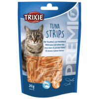 Ласощі для котів Trixie PREMIO Tuna Strips смужки тунця 20 г (42746) Ласощі для котів Trixie PREMIO Tuna Strips смужки тунця 20 г (42746)