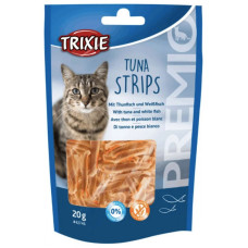 Ласощі для котів Trixie PREMIO Tuna Strips смужки тунця 20 г (42746) Ласощі для котів Trixie PREMIO Tuna Strips смужки тунця 20 г (42746)