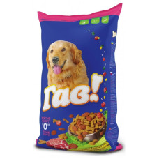 Сухий корм для собак ГАВ м'ясне асорті 10 кг