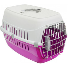 Переноска для собак і котів Moderna Road Runner 2 з замком IATA яскраво-рожева