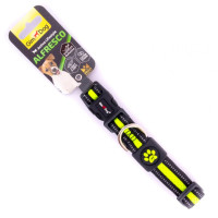 Нашийник для собак GimDog Alfresco подвійний 28-40 см/20 мм (жовтий) Нашийник для собак GimDog Alfresco подвійний 28-40 см/20 мм (жовтий)