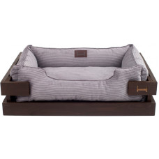 Лежак для собак Harley and Cho Dreamer Brown + Gray Velvet