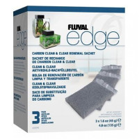 Наповнювач для фільтра Fluval Edge активоване вугілля (3 x 45 г) (A1379)