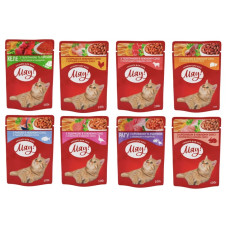 Вологий корм для кішок Мяу павукові, 100 г