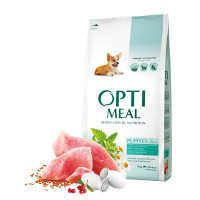 Сухой корм для щенков всех пород Optimeal puppies all breeds