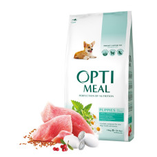 Сухий корм для цуценят всіх порід Optimeal puppies all breeds