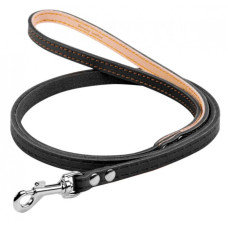 Поводок для собак Collar непрошитий, чорний Поводок для собак Collar непрошитий, чорний