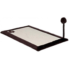 Дряпка-килимок для котів Trixie з м'ячиком на пружині (4323)