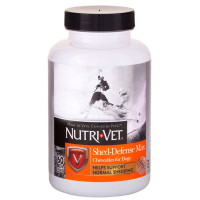 Витаминный комплекс для шерсти собак Nutri-Vet Shed-Defense Max 60 табл (03806)