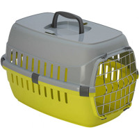 Переноска для собак і котів Moderna Road Runner 1 з метал. дверима лимонна