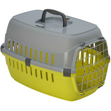 Переноска для собак і котів Moderna Road Runner 1 з метал. дверима лимонна