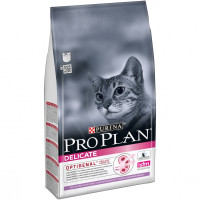 Сухой корм для взрослых кошек Purina Pro Plan Delicate Turkey