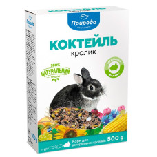 Корм для кроликів Природа Коктейль Кролик, 500 г (PR740044)