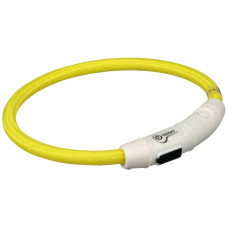 Нашийник з освітленням для собак Trixie з USB жовтий Нашийник з освітленням для собак Trixie з USB жовтий