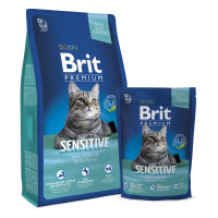 Сухий корм для кішок Brit Premium Cat Sensitive
